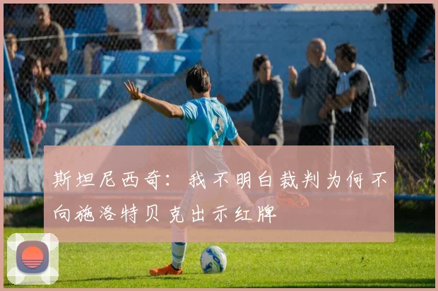 斯坦尼西奇：我不明白裁判为何不向施洛特贝克出示红牌